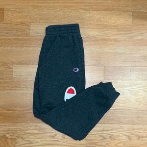 Dark gray Champion sweatpants!